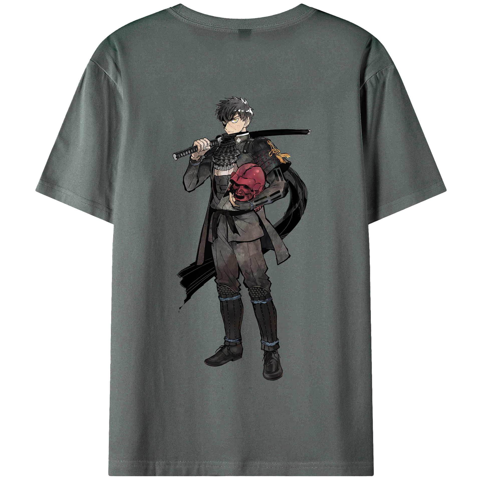 （画像用） 刀剣乱舞 Touken Ranbu 綿100％半袖Tシャツ（背面プリント）